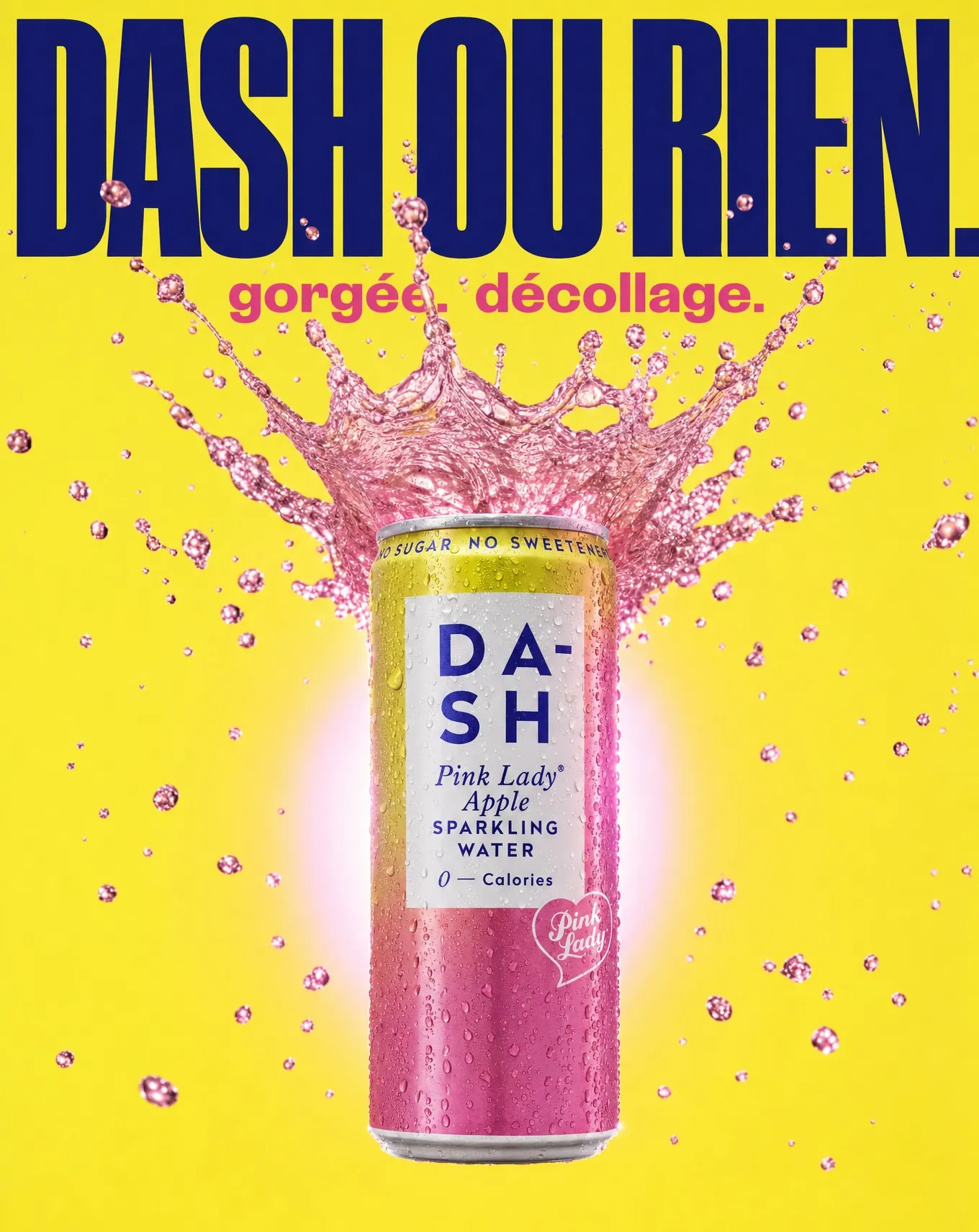 Flash haute vitesse — éclaboussure figée