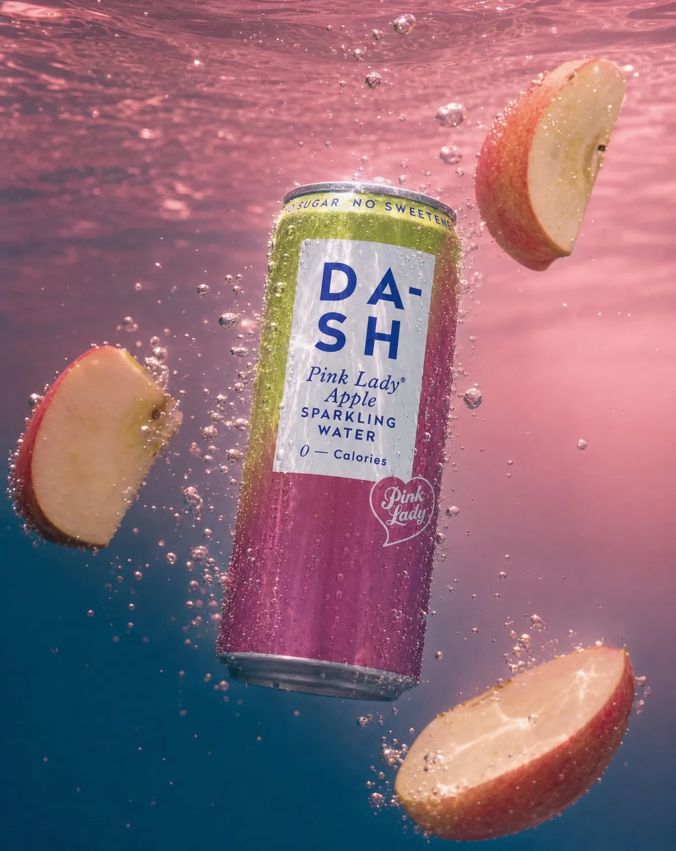 Immersion — le produit sous l'eau